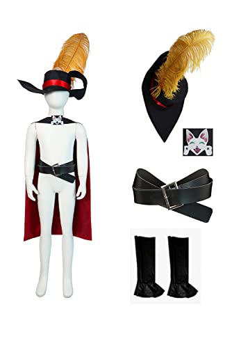 Costume de chat Bottes pour enfant Noiclub - Déguisement anime pour fête d'Halloween et carnaval