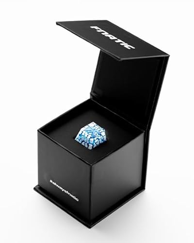 Keycap Artigianale  – Tasto Singolo a Grandezza Standard per Tastiera da Gaming, Design ICE, Resina Trasparente di Alta Qualità, Compatibile con Switch MX, Retroilluminazione Visibile - Tastiera gaming - Immagine 2