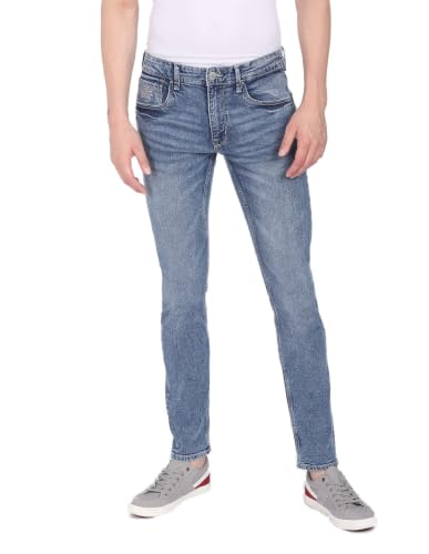 Image of U.S. POLO ASSN. Men's Slim Tapered Jeans