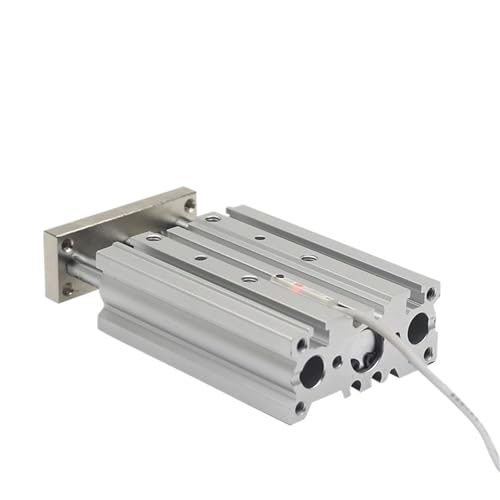 Vérin de guidage pneumatique MGPM12 course 30mm double effet cylindre compact - 6