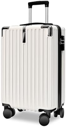 （17:30時点） [meer] スーツケース 大容量 キャリーケース 超軽量 隠しフック機能 カップホルダー付き ABS+PC 耐衝撃 静音 ダブルキャスター TSAローク搭載 ファスナータイプ 人気 おしゃれ 旅行旅行 ビジネス 出張