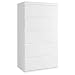 Produktbild Kommode Beistellschrank Highboard mit 5 Schubladen modernes Sideboard für Wohnzimmer Esszimmer Schlafzimmer Flur Badezimmer Weiß 100x55x33cm