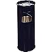 Produktbild Durable Papierkorb Metall mit Ascher, entnehmbarer Inneneimer und Ascher, rund, schwarz, 333001