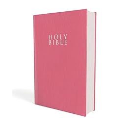 NIV, Gift and Award Bible, Leather-Look, Pink, Red Letter, Comfort Print Paperback – March 5, 2019