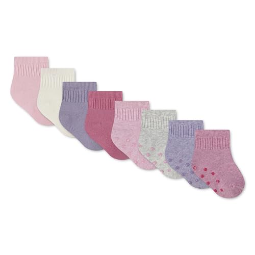 Image of HUGGIES Baby Multi-pack Lightweight Ankle Gripper Socks