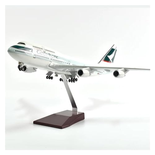 Modelo de avión de resina Cathay Pacific coleccionistas con acabado premium