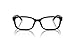 COACH Women's HC6233U Universal Fit Rectangular Prescription Eyewear Frames, Black/Demo Lens, 52 mm