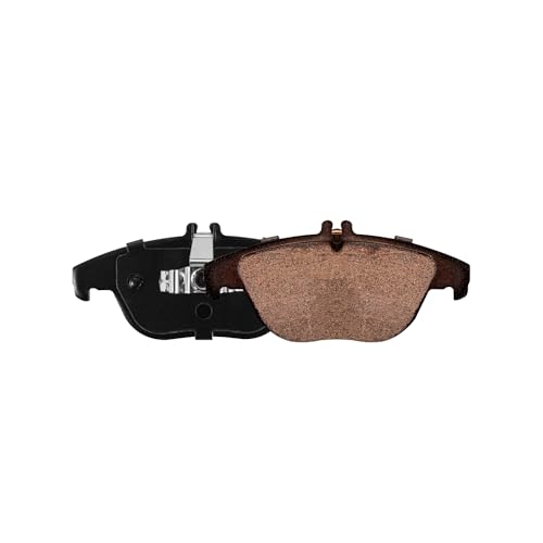 Image of Detroit Axle - Rear Brake Pads for Mercedes-Benz C250 C300 C350 E350 E400 E550 GLK250 GLK350 Ceramic Brake Pads w /Hardware Replacement