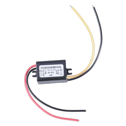 Convertidores de 24 V-12 V a 9 V 1A/2 A/3 A para coche, voltajes de 12 V a 9 V, reguladores, convertidores con hebilla, fuentes de alimentación