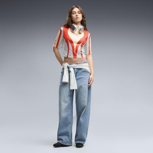 Haut ajusté FUTURE.PUMA.ARCHIVE Moto Femme Vêtements Jaune - vue 7