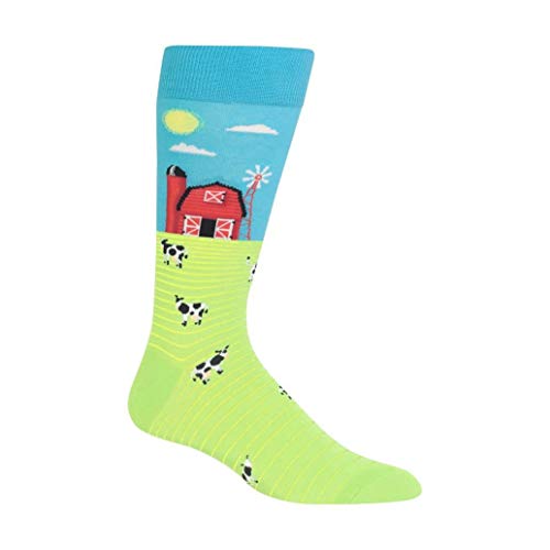 Hot Sox Men's The Great Outdoors Novelty Crew Socks