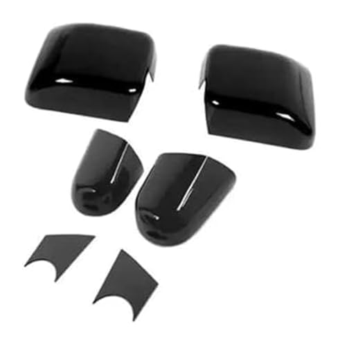 Boîtier miroir Jeep Wrangler JL 2018-2024 capuchon aile portière latérale noir