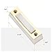 Newhouse Hardware Electric 2-Tone Door Bell Chime Kit with 16V 10VA Transformer and Lighted Doorbell Push Buttons CKIT1, Doorbell Button, Transformer, and Doorbell Chime Replacement