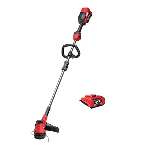 SKIL PWR CORE 40 Brushless 40V 15'' String Trimmer Kit with Smart...