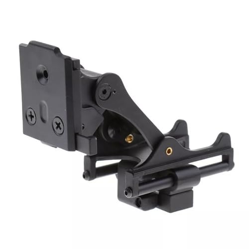 Hanlong Tactical L4G69 Night Vision Mount Helmet Bracket Tipper Car for PVS15/18 GPNVG18, Black