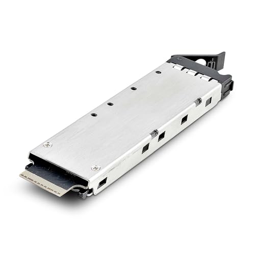 Image of StarTech Spare M.2 NVMe SSD Hot-Swap Drive Tray for PCIe Rack, Tool-Less | Additional hot-swap drive tray for PCIe expansion series, M.2 NVMe SSD, 2230-2280m-Key, Keys