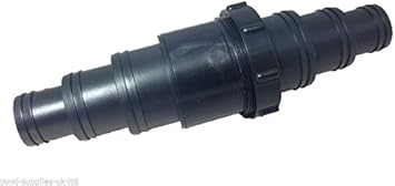 Image Aquacadabra Inline Hosetail Joiner Connector 32mm 38mm 50mm