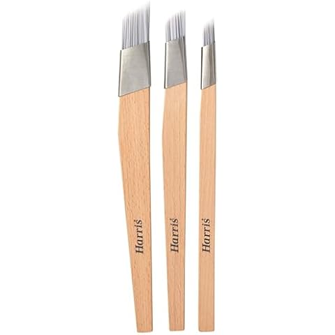 Harris 3 Pack Fitch Paint Brushes Cover