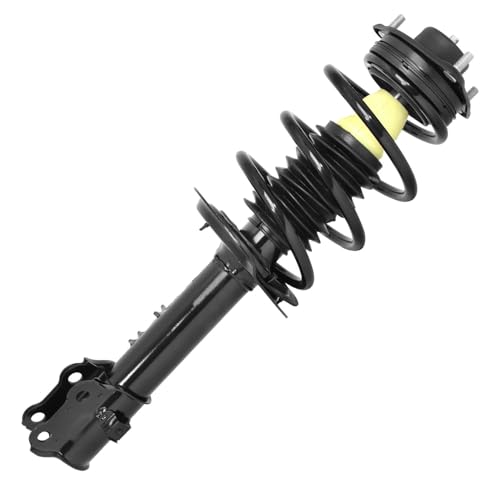 Image of Detroit Axle - 4pc Front Struts Kit for 2010-2015 Hyundai Tucson 2011-2016 Kia Sportage, 2 Struts with Coil Spring 2 Lower Control Arms with Ball Joint 2012 2013 2014 Replacement Suspension Kit