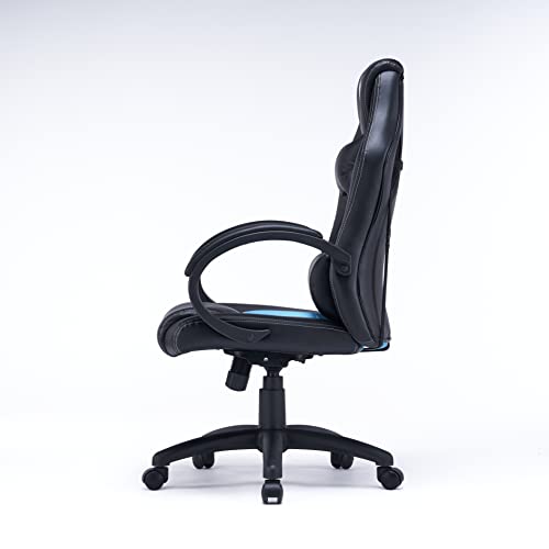 Acer Predator Rift lite Essential Gaming Chair - Silla Gaming, Ergonómica, Reposabrazos Ajustables, Cojín Lumbar, 87 x 69 x 39, 15KG - Negro y Azul - imagen 5
