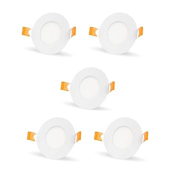 D'Mak 4 Watt LED Round False Ceiling Panel Light for POP (White) (5)