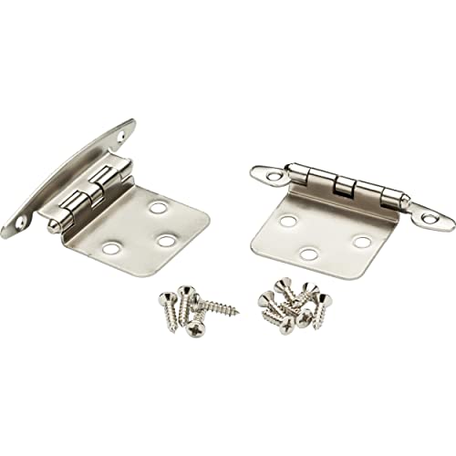 Liberty Hardware H01010C-Sn-O Liberty Overlay Hinge, Satin Nickel #TOP3