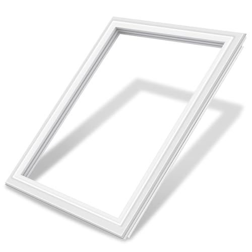 ARLBA 28.35"x20.08" 2159327 Refrigerator Freezer Door Gasket Replacement Compatible with Whirlpool,Kenmore and Kitchen-Aid Freezer Door Seal 2171374 2202808 2214966 EAP323951 PS323951 AP2982141 White