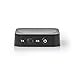 Produktbild Nedis Bluetooth Transmitter Receiver Bluetooth Transmitter Receiver Connection Input: 1x AUX Connection Output: 1x AUX SBC Up to 1 Device up to 6 Hours Automatic Power Off, Black 1.00 m one-Size