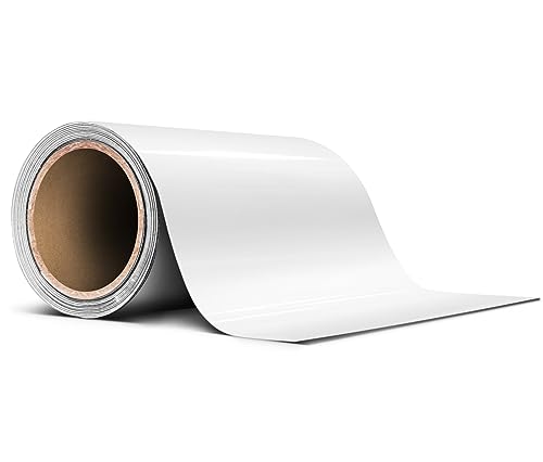 VViViD Ultra Gloss White Air-Release Adhesive Vinyl Pinstripe Tape Roll (4 Inch x 20ft)