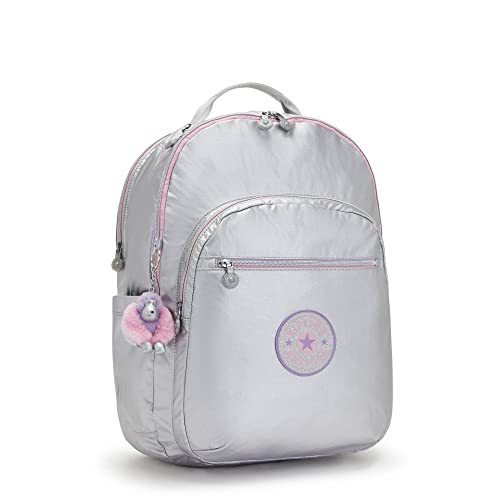Image of Kipling Women's Seoul 15 Laptop Backpack, Durable, Roomy with Padded Shoulder Straps, Nylon Bag