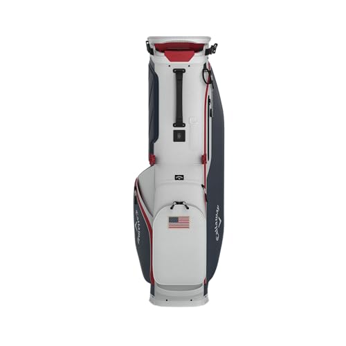 Fairway C 2024 Stand Bag, White/Navy/Red - Callaway Golf
