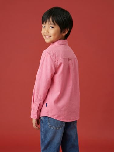 Image of Nautinati Boys Printed Full Sleeve Shirt with Regular Collar | Age 1-5 Years