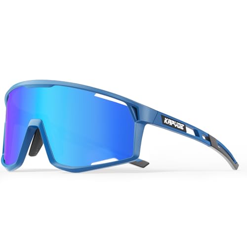 KAPVOE Baseball Glasses Polarized Cycling Glasses for Men Women Sports Sunglasses UV400 Protection for Running MTB Golf K180