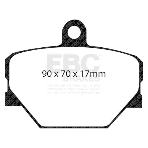 Image of EBC Brakes Redstuff 3000 Series Sport Brake Pad Set DP31287C to Fit SMART
