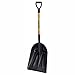 Union Tools 1681500 Poly Snow Scoop with Hardwood Handle and D-Grip, 49-Inch