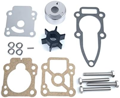 MARKGOO 803750A03 Water Pump Impeller Repair Kit Replacement for Mercury Outboard 8 9.9 HP (209cc) & Nissan Tohatsu 3B2873222M 3B2-87322-2 Boat Motor Engine Rebuild Parts 47-803748Q01 803748K01