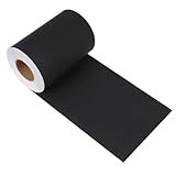 VEELIKE 装飾用途 マスキングテープ 壁紙 幅広 10cm 長さ10m 黒 ブラック 巾木 木口 窓枠用リメイクシート 貼るだけ壁紙 シールタイプ キッチンリメイクシート ますきんぐてーぷ ウォールステッカー カッティングシート 補修テープ リフォーム 高耐久 PVC 防水 防カビ 耐熱 接着剤不要 お手入れ簡単 ドア キッチン トイレ 洗面台 貼るだけ簡単 DIY 手触りが良い