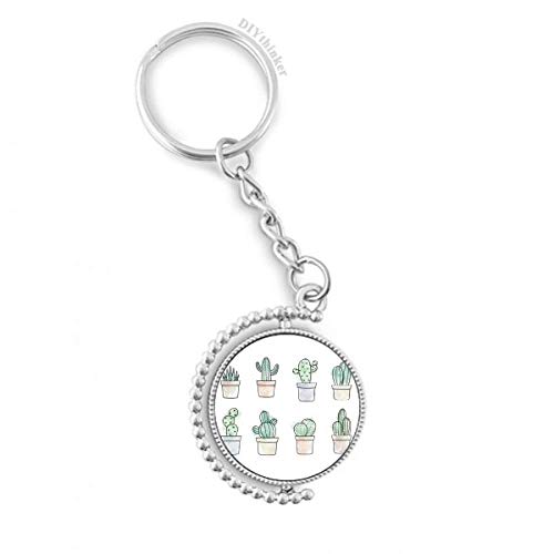 Porte-clés cactus pour sublimer vos clés de maison et vos sacs au quotidien