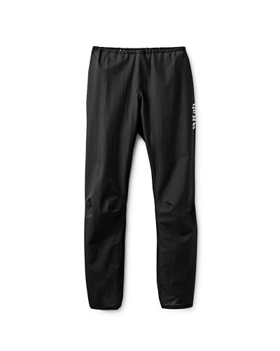 Rab Men's Phantom Pants - Ultralight Waterproof Breathable Rain Pants for Trail Running & Hiking - Ebony - X-Large