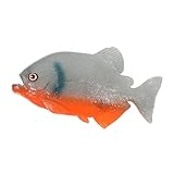 rio teles pires mt Peces de plástico falsos: el es realista y preciso, por lo que los más pequeños pueden aprender mientras juegan, juguetes de simulación de peces