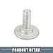 A ABSOPRO Car Engine Shield Cover Bolt 90105-TBA-A00 Cover Bolt Pin Screws for Honda Accord CRV Civic (Pack of 4)
