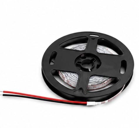 bdnd electron 5v rgb led strip light 4 meter with 5050 smd leds, flexible 10mm pcb, 4-pin connection & 50mm cutting points, color changing lighting strip for diy projects and decoration