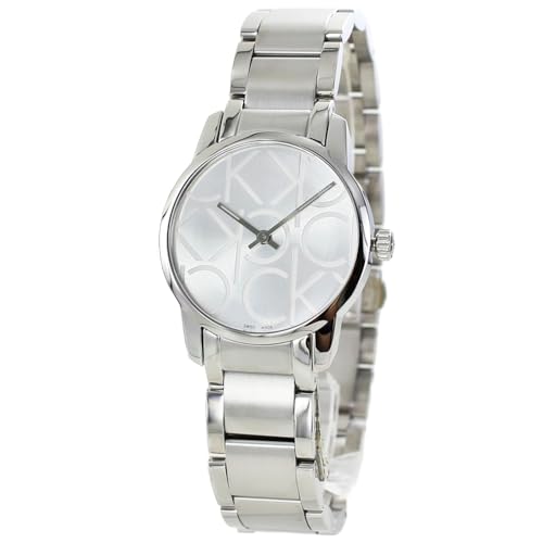 [カルバンクライン] 腕時計 レディース シルバー ステンレス ブレスレット 携帯用 腕時計ケース付き K2G23142-dc [並行輸入品]