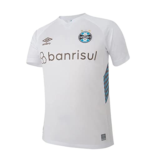 Camisa Masc. Umbro Gremio Oficial 2 2023 (Classic, Branco/Celeste/Havana, GG