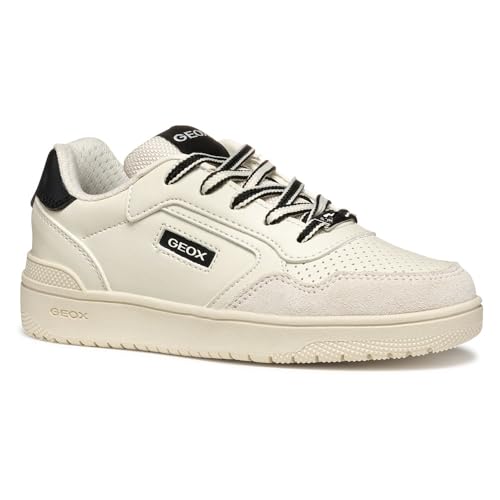 Geox   J WASHIBA Boy D, Zapatillas Niños, White,