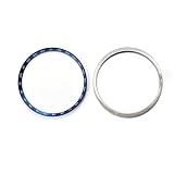 TOMIYOY 30.5MM*27.5MM Blue Watch Chapter Ring Fit for SKX007 NH35 Case (B)