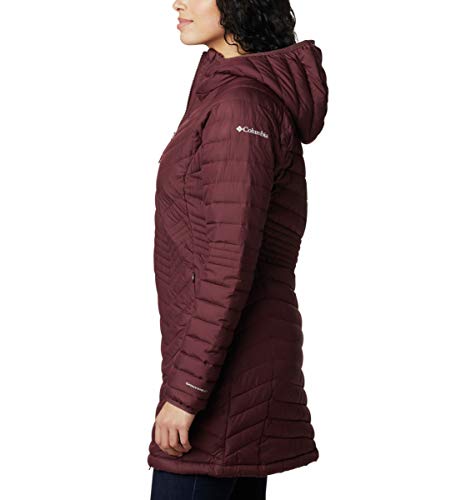 Image of Columbia Women Solid Powder Lite Mid Jacket Hoodie