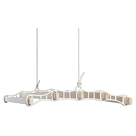 Thatch&Stone Ceiling Pulley Hanging Clothes Airer Rack For Kitchen And Laundry 5 Lath (Cream, 1.8M) Cover