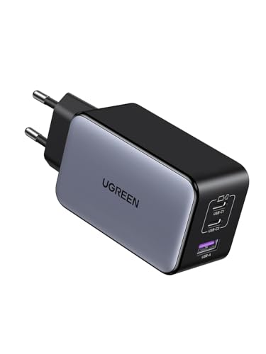 UGREEN Nexode X Cargador USB C, Minicargador GAN con 3 Puertos, Compatible con Samsung Galaxy S25 Ultra, MacBook Pro/Air, iPad,iPhone 17 Pro MAX Air/Serie 16-8, Steam Deck UGREEN Nexode X Cargador USB C, Minicargador GAN con 3 Puertos, Compatible con Samsung Galaxy S25 Ultra, MacBook Pro/Air, iPad,iPhone 17 Pro MAX Air/Serie 16-8, Steam Deck