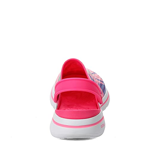 Image of Skechers Women Go Walk 5 Foamies Psychadel Casual Shoe Pink